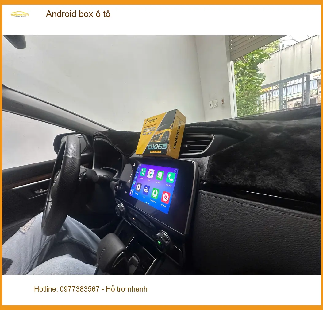 Anh Quang lắp Android box ô tô cho Hyundai Kona tại Quận 2 xem phim, nghe nhạc ảnh thực tế 4