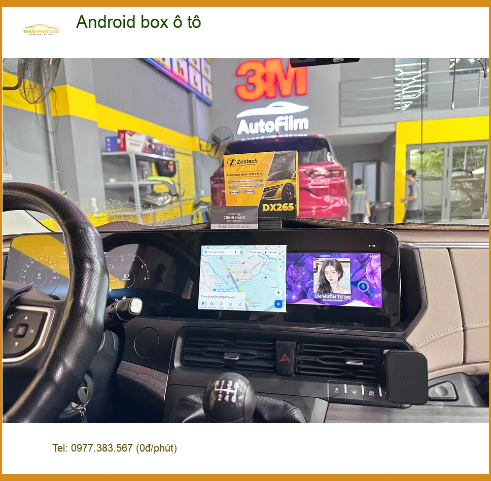 Anh Khoa lắp Android box ô tô cho Mazda 3 tại Quận 9 để giải trí thông minh ảnh thực tế 3