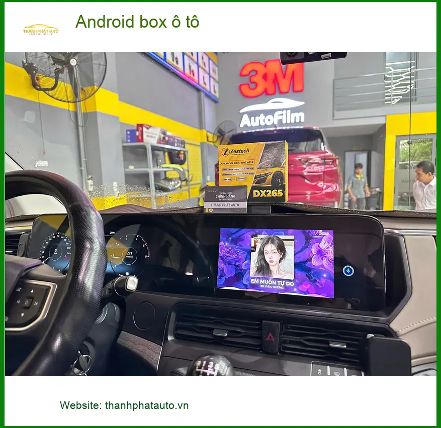 Anh Khoa lắp Android box ô tô cho Mazda 3 tại Quận 9 để giải trí thông minh ảnh thực tế 4