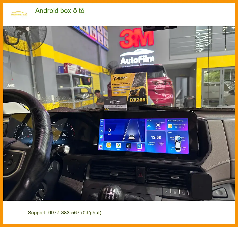 Anh Khoa lắp Android box ô tô cho Mazda 3 tại Quận 9 để giải trí thông minh ảnh thực tế 5