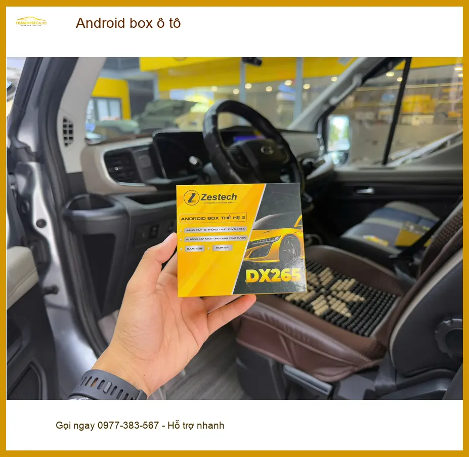 Anh Quang nâng cấp Android box ô tô Honda CRV tại Quận 11 giải trí không giới hạn