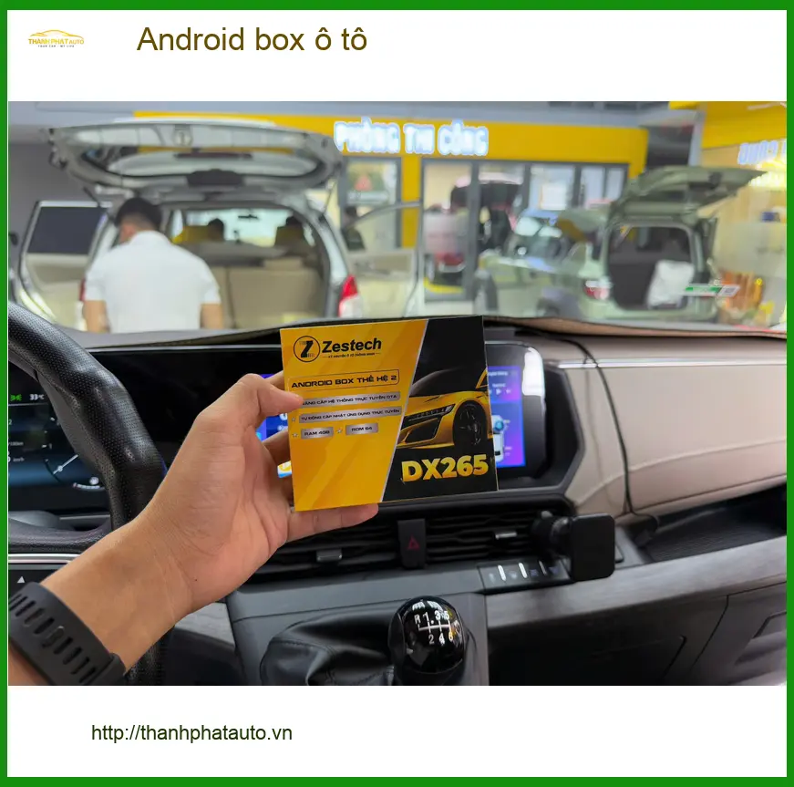 Anh Quang nâng cấp Android box ô tô Honda CRV tại Quận 11 giải trí không giới hạn ảnh thực tế 4