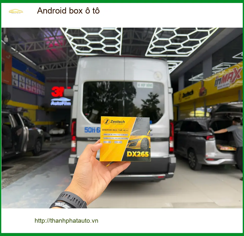 Bác Cường nâng cấp Android box ô tô cho Triton tại Nhà Bè