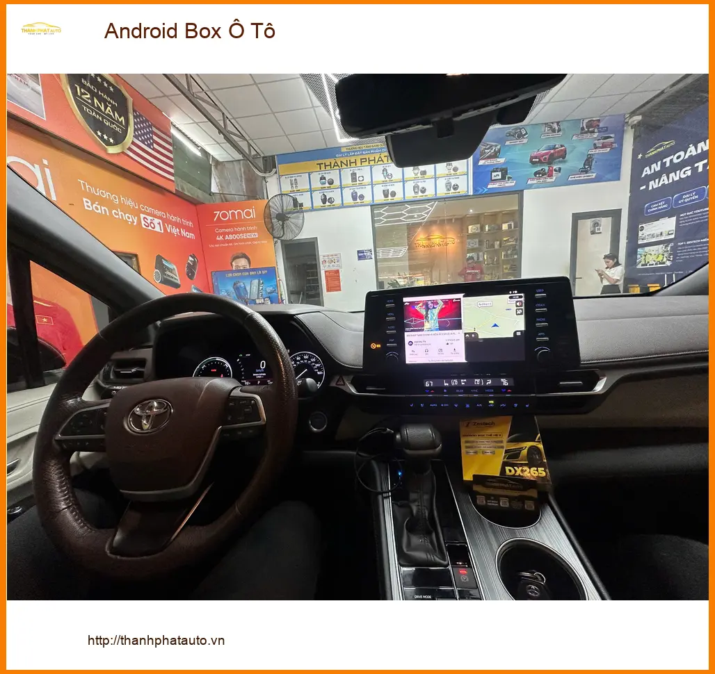Chị Thảo lắp Android Box Ô Tô cho Mazda CX-5 tại Thủ Đức cần nhiều tính năng ảnh thực tế 3