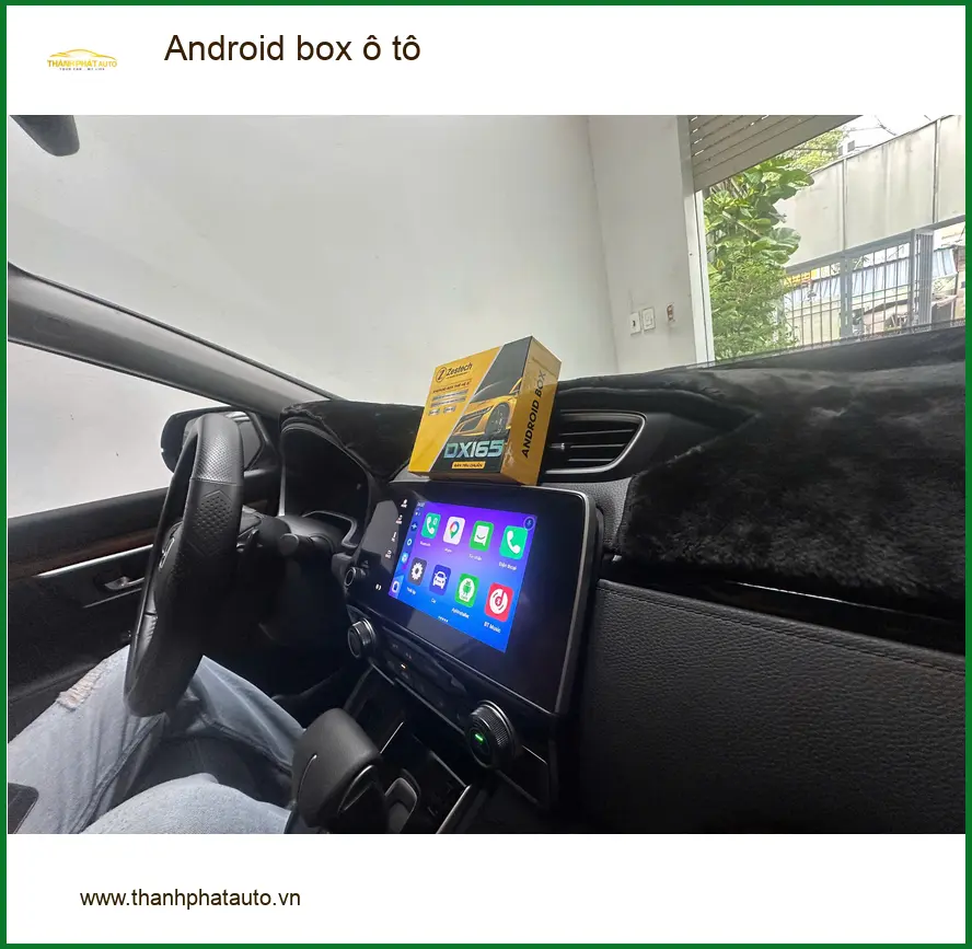 Anh Khang lắp Android box ô tô cho Mazda CX-5 tại Quận 10 để xem YouTube