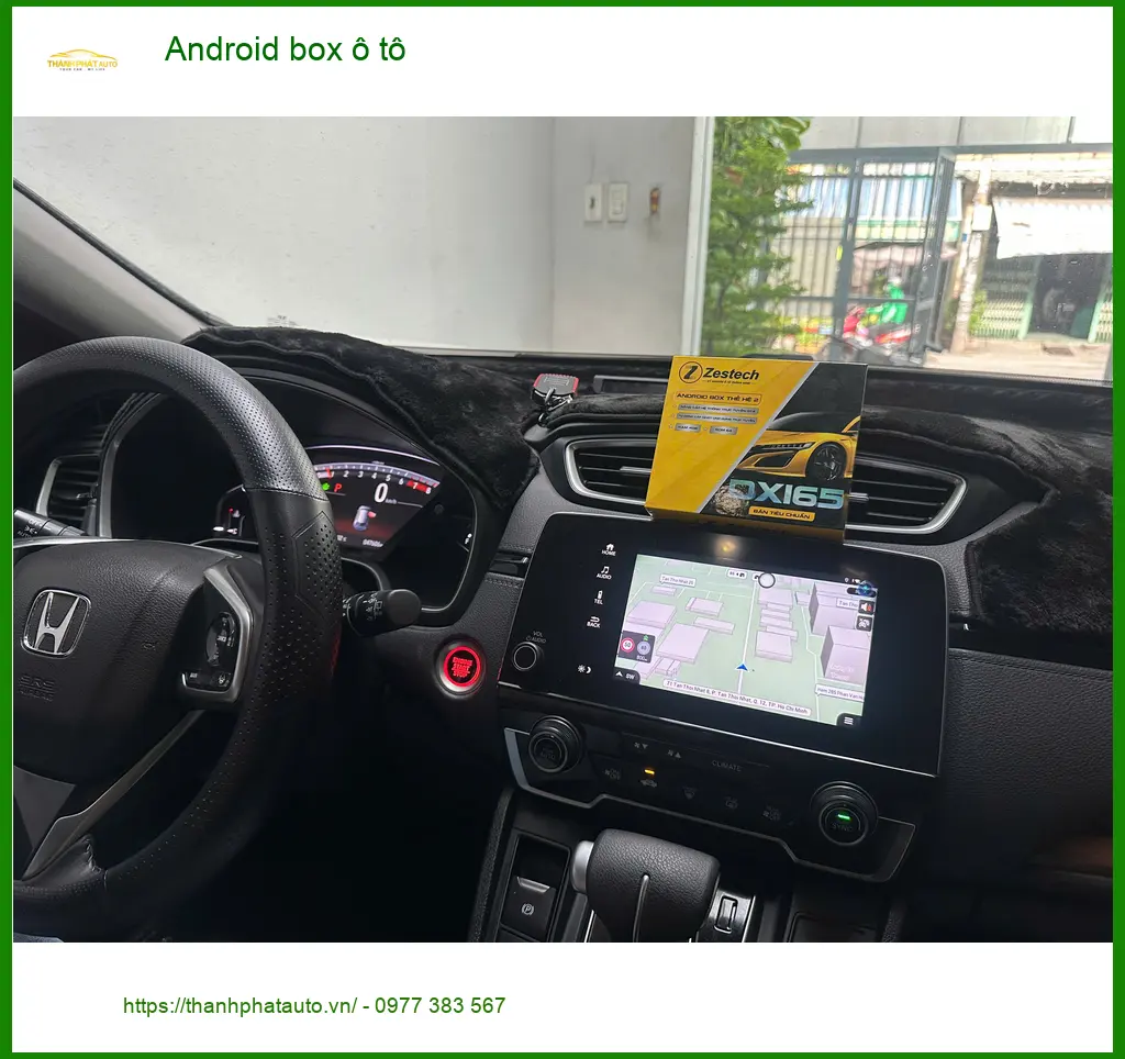 Anh Khang lắp Android box ô tô cho Mazda CX-5 tại Quận 10 để xem YouTube ảnh thực tế 2