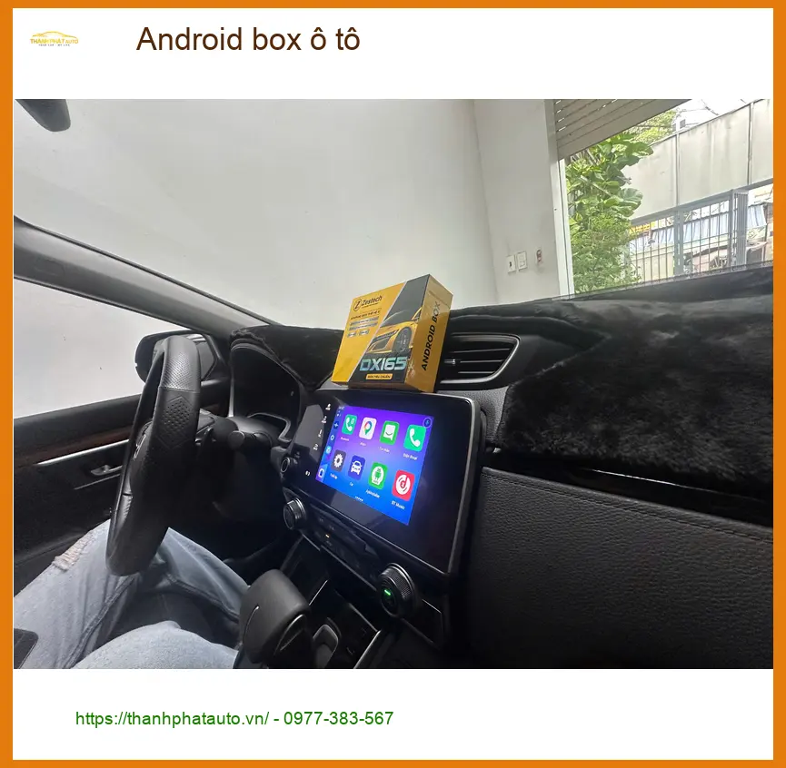 Chú Khang lắp Android box ô tô cho Hyundai Creta tại Cần Giờ để tiện xem bản đồ và giải trí ảnh thực tế 2