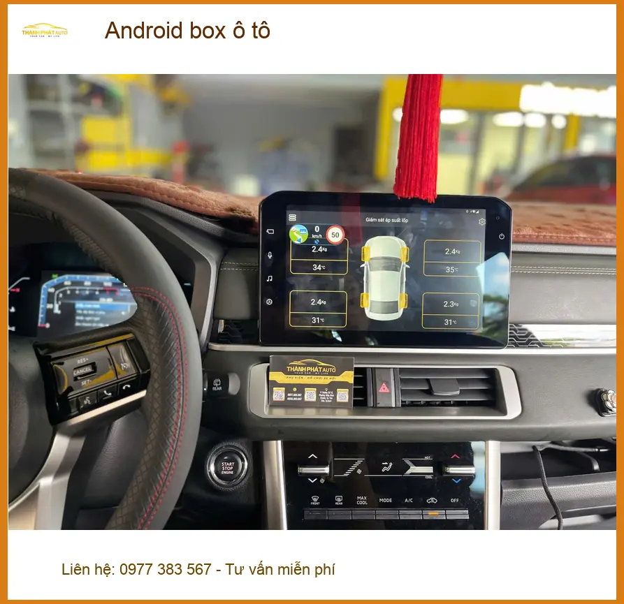 Anh Minh lắp Android box ô tô Toyota Vios tại Quận 10 cho trải nghiệm giải trí đỉnh cao ảnh thực tế 3