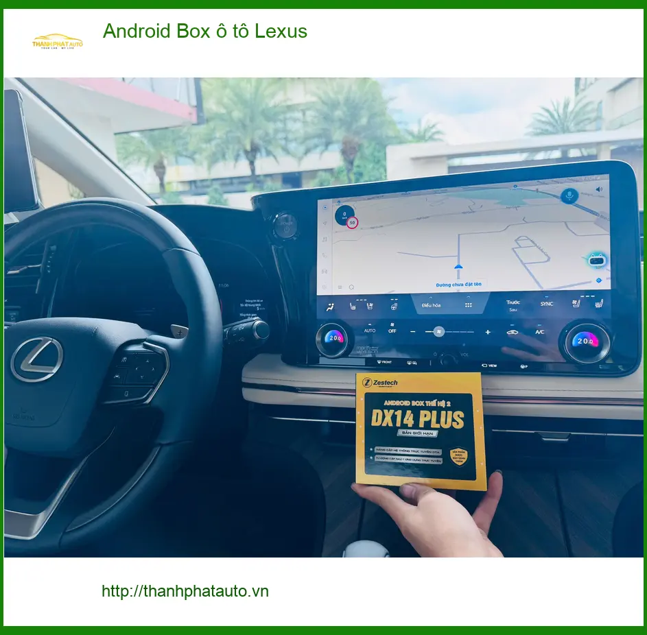 Anh Dũng lắp Android Box ô tô cho Lexus ES 300h tại Quận 1 tiện ích ảnh thực tế 2