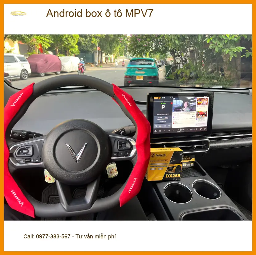 Anh Quang lắp Android box ô tô cho Toyota Vios tại Hóc Môn tiện xem YouTube ảnh thực tế 3