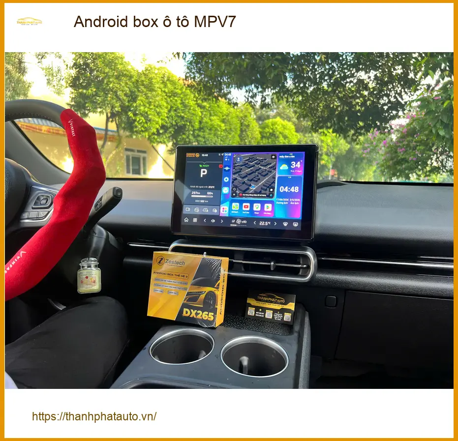 Anh Quang lắp Android box ô tô cho Toyota Vios tại Hóc Môn tiện xem YouTube ảnh thực tế 4