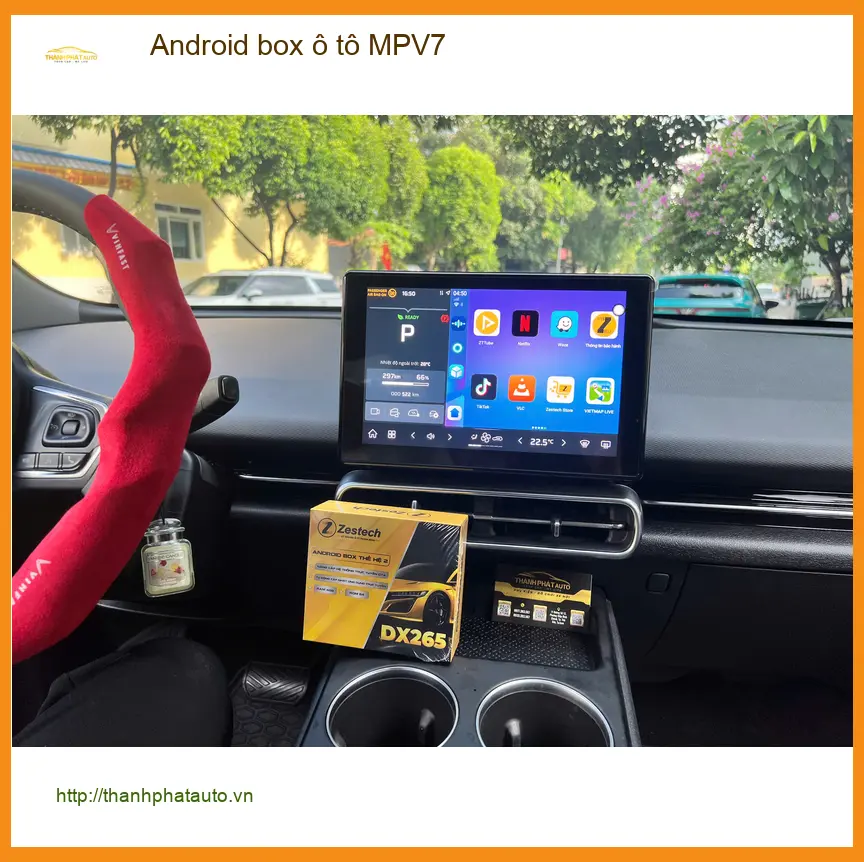 Anh Minh lắp Android Box MPV7 cho Ford Ecosport tại Quận 3 xem Youtube ảnh thực tế 4