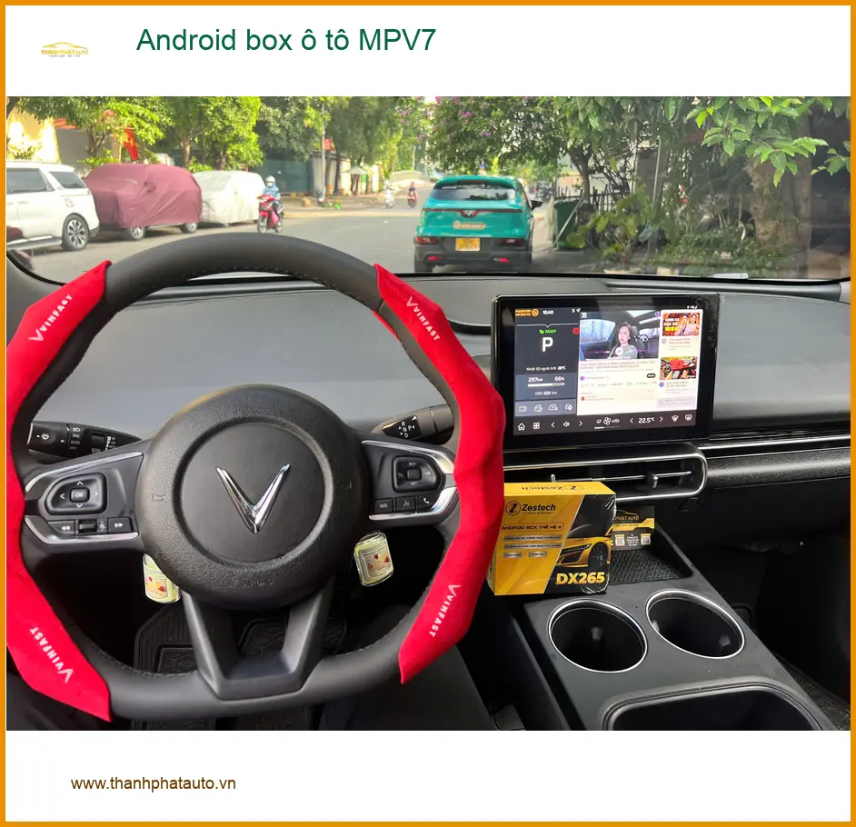Anh Minh lắp Android Box MPV7 cho Ford Ecosport tại Quận 3 xem Youtube ảnh thực tế 5
