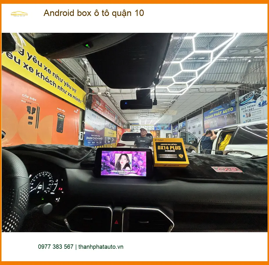 Địa Chỉ Lắp Android Box box ô tô quận 10 - Lắp Đặt Uy Tín TPHCM ảnh thực tế 3