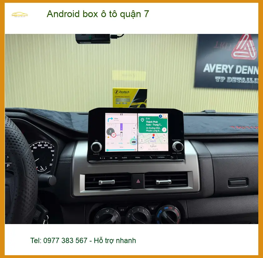 Địa Chỉ Lắp Android Box Ô Tô Tại Quận 7 - Lắp Đặt Uy Tín TPHCM ảnh thực tế 2