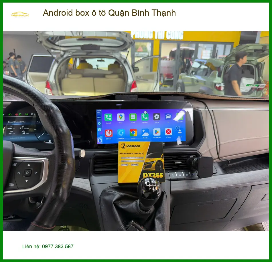 Trung Tâm Nâng Cấp Android Box ô tô Quận Bình Thạnh - Nâng Cấp Chính Hãng ảnh thực tế 2