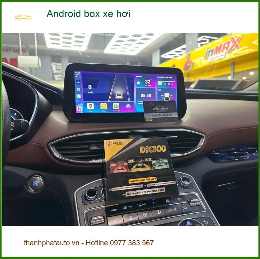 Chị Thảo lắp Android box xe hơi cho Hyundai Accent tại Quận Tân Phú