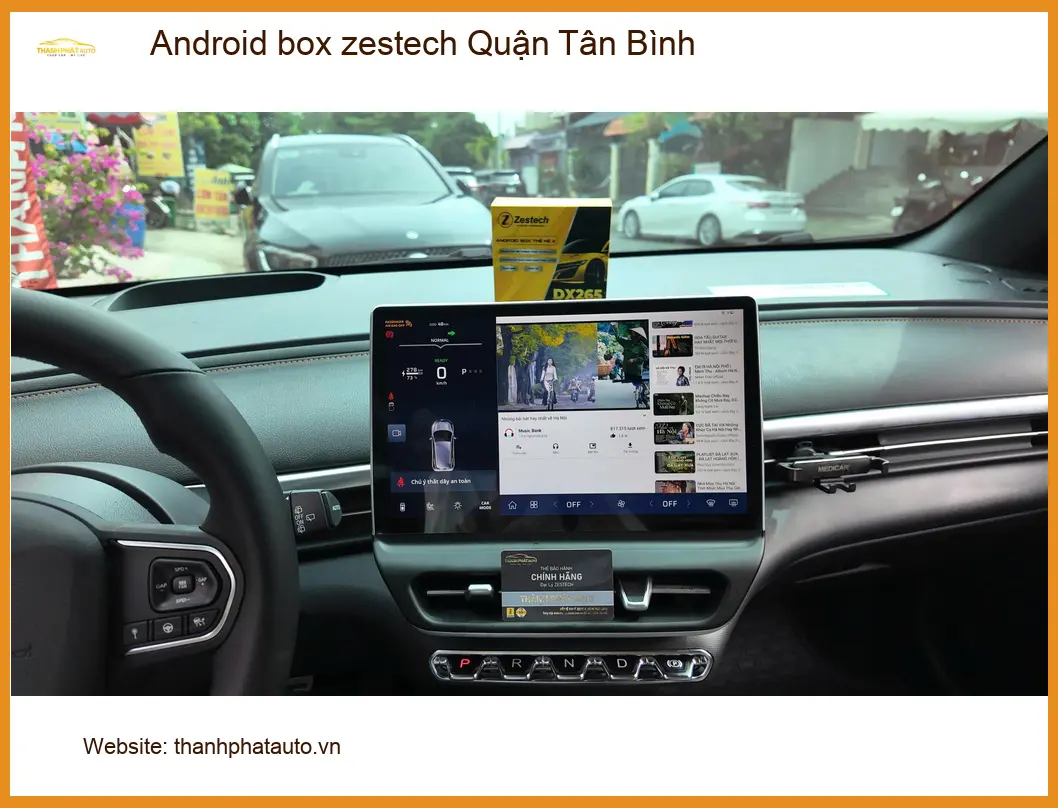 Địa Chỉ Gắn Android Box box zestech Quận Tân Bình - Giá Tốt TPHCM ảnh thực tế 3
