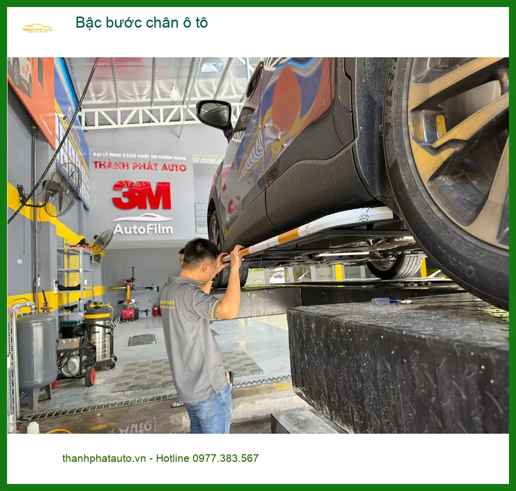 Chị Thanh lắp bậc bước chân ô tô Hyundai Santa Fe tại Nhà Bè ảnh thực tế 2
