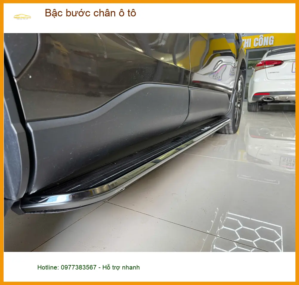 Chị Thanh lắp bậc bước chân ô tô Hyundai Santa Fe tại Nhà Bè ảnh thực tế 3