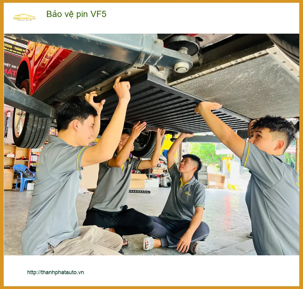 Chị Mai Anh bảo vệ pin VinFast VF5 tại Quận Tân Bình tăng tuổi thọ và hiệu suất ảnh thực tế 4
