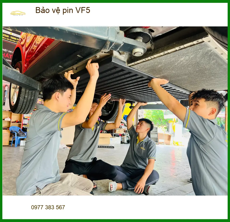 Chị Thảo VF5 bảo vệ pin xe điện tại Quận 10 để kéo dài tuổi thọ ảnh thực tế 2
