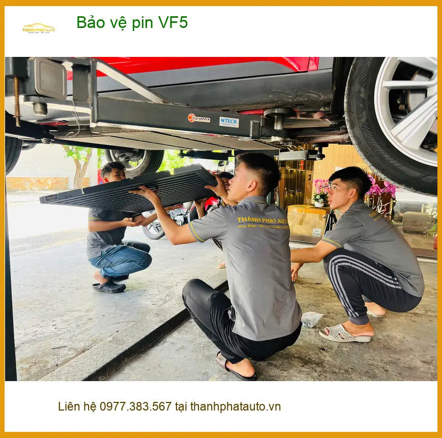 Chị Thảo VF5 bảo vệ pin xe điện tại Quận 10 để kéo dài tuổi thọ ảnh thực tế 3