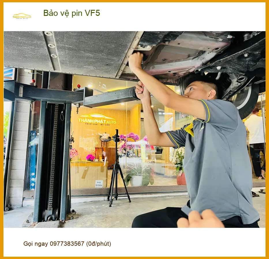 Chị Thảo VF5 bảo vệ pin xe điện tại Quận 10 để kéo dài tuổi thọ ảnh thực tế 4