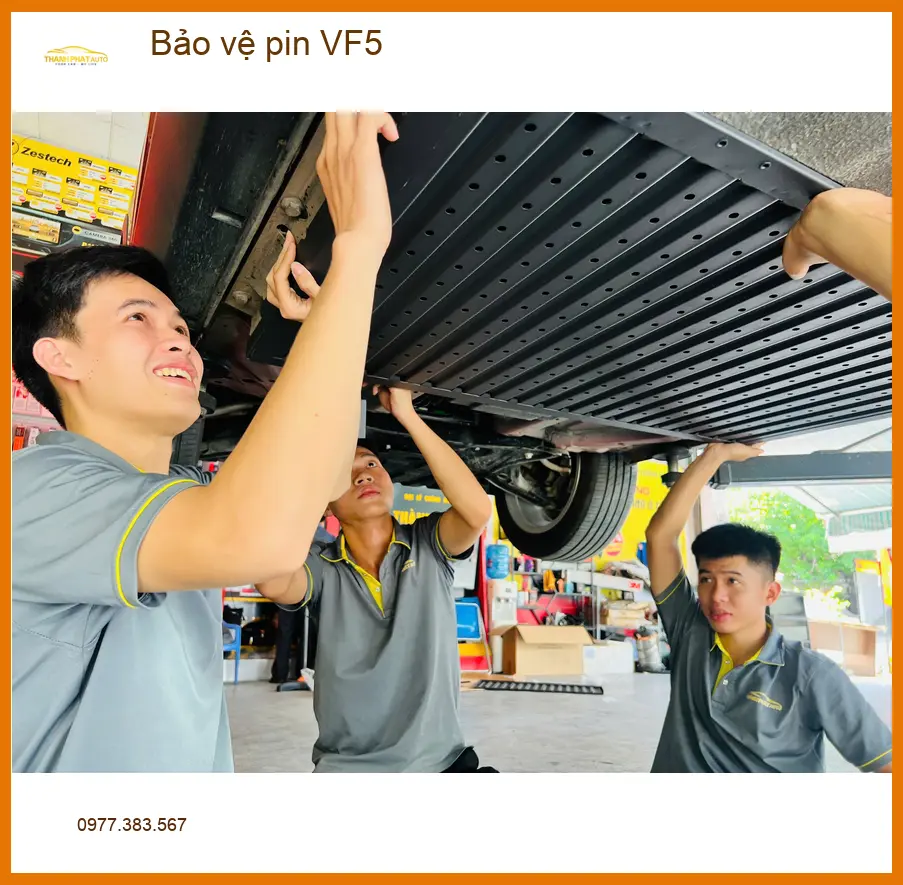Chị Thảo VF5 bảo vệ pin xe điện tại Quận 10 để kéo dài tuổi thọ ảnh thực tế 5