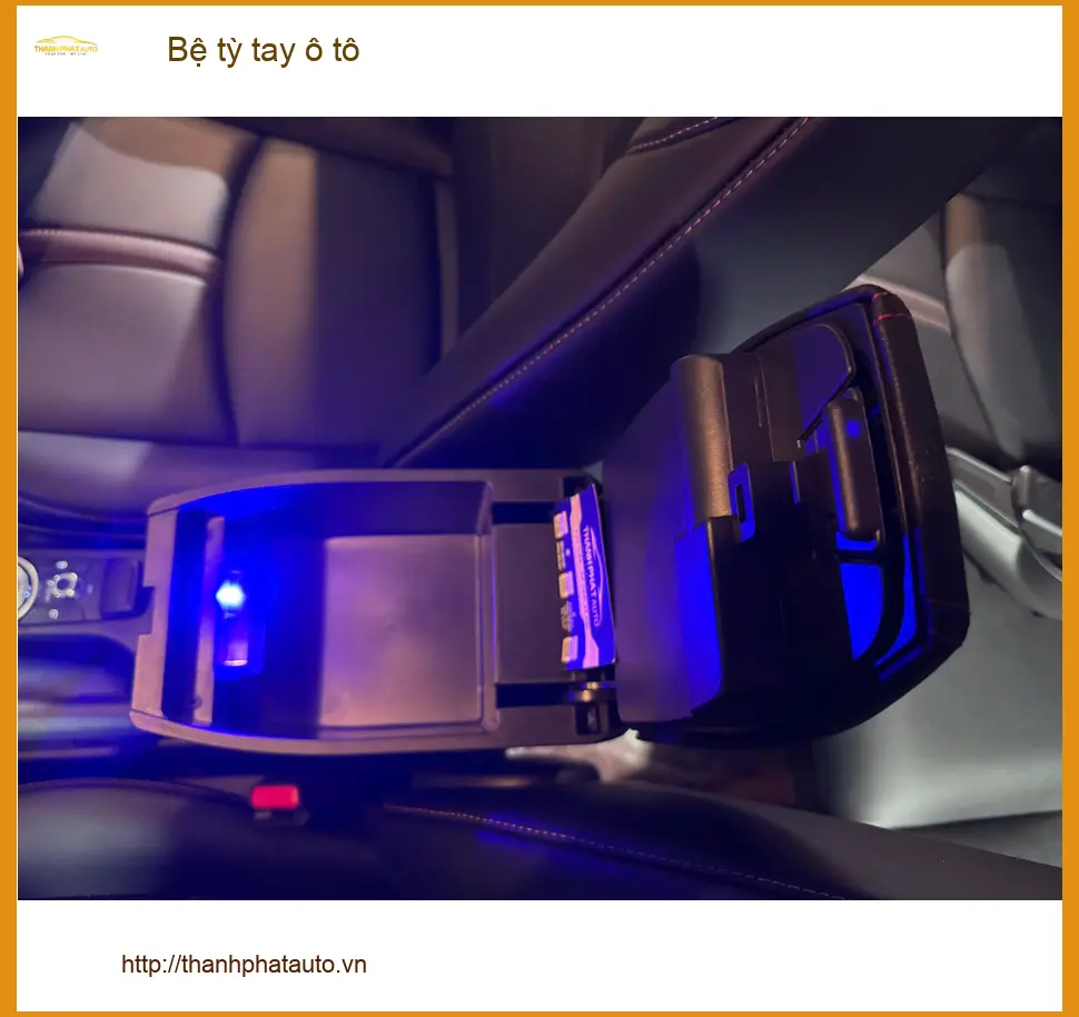 Anh Minh lắp bệ tỳ tay ô tô cho Hyundai Accent tại Quận 10 để nội thất xe thêm tiện nghi