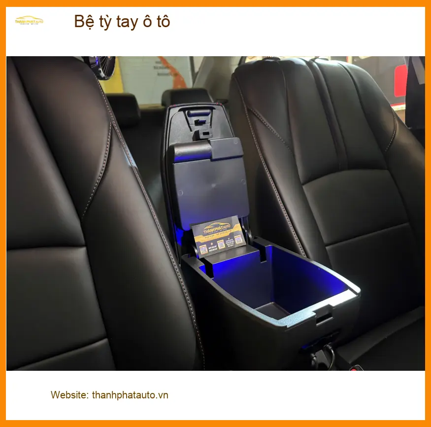 Anh Minh lắp bệ tỳ tay ô tô cho Hyundai Accent tại Quận 10 để nội thất xe thêm tiện nghi ảnh thực tế 3