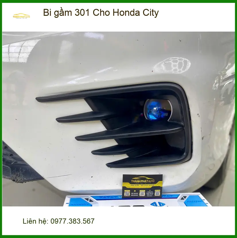 Anh Dũng lắp bi gầm 301 cho Honda City tăng sáng tại Quận Bình Tân