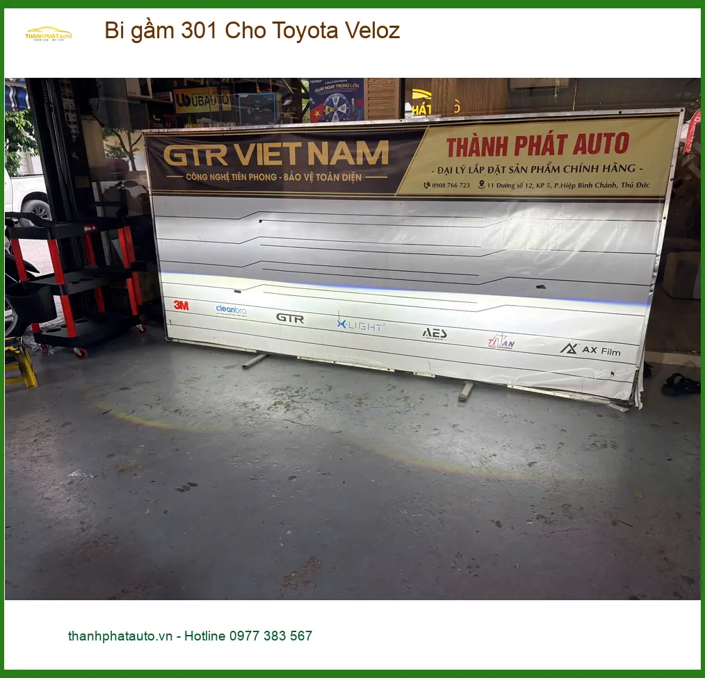Anh Khải lắp Bi gầm 301 cho Toyota Veloz tại Hóc Môn vì đèn zin quá yếu ảnh thực tế 5