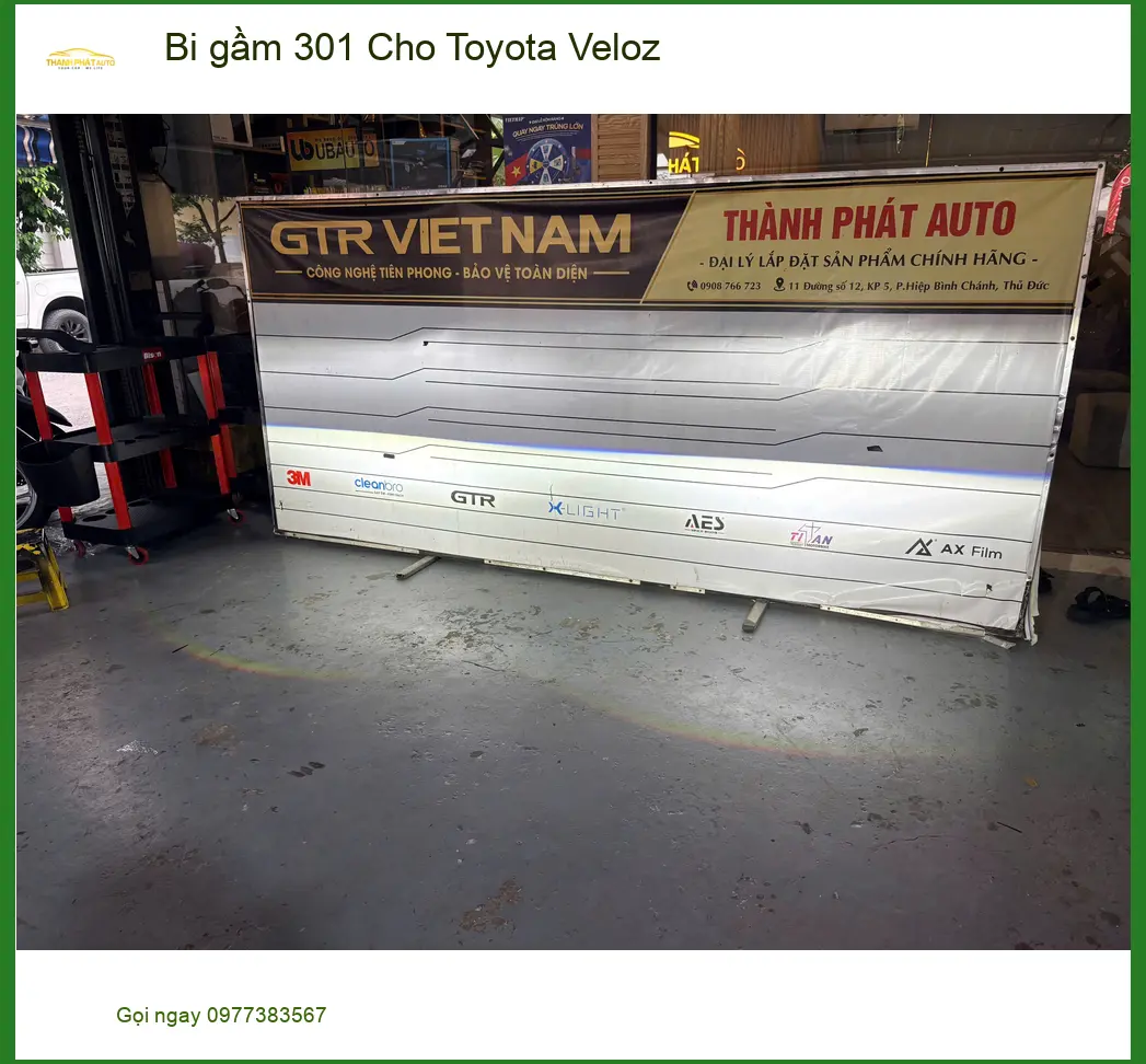 Anh Bảo độ bi gầm 301 Toyota Veloz Quận Tân Bình vì đèn zin yếu ảnh thực tế 4