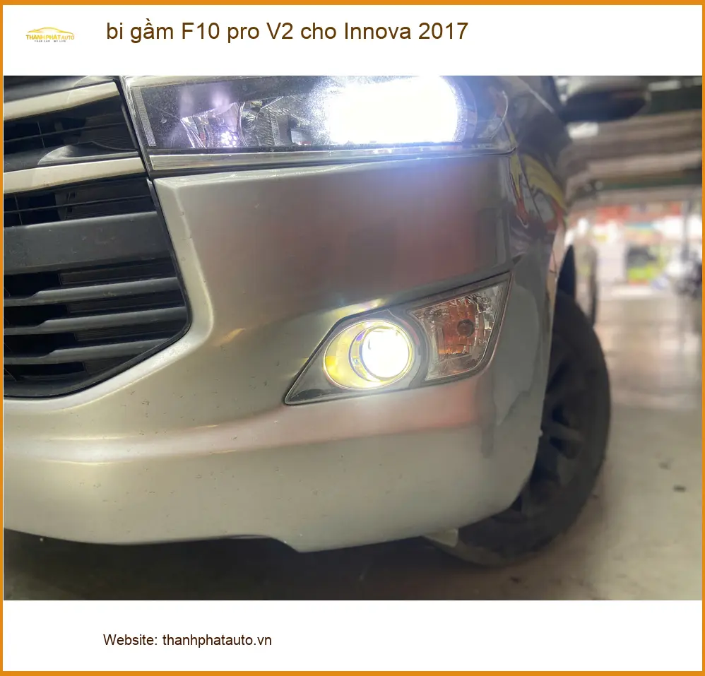 Chú Thanh Hải lắp bi gầm F10 pro V2 cho Innova 2017 tại Quận Bình Thạnh ảnh thực tế 5
