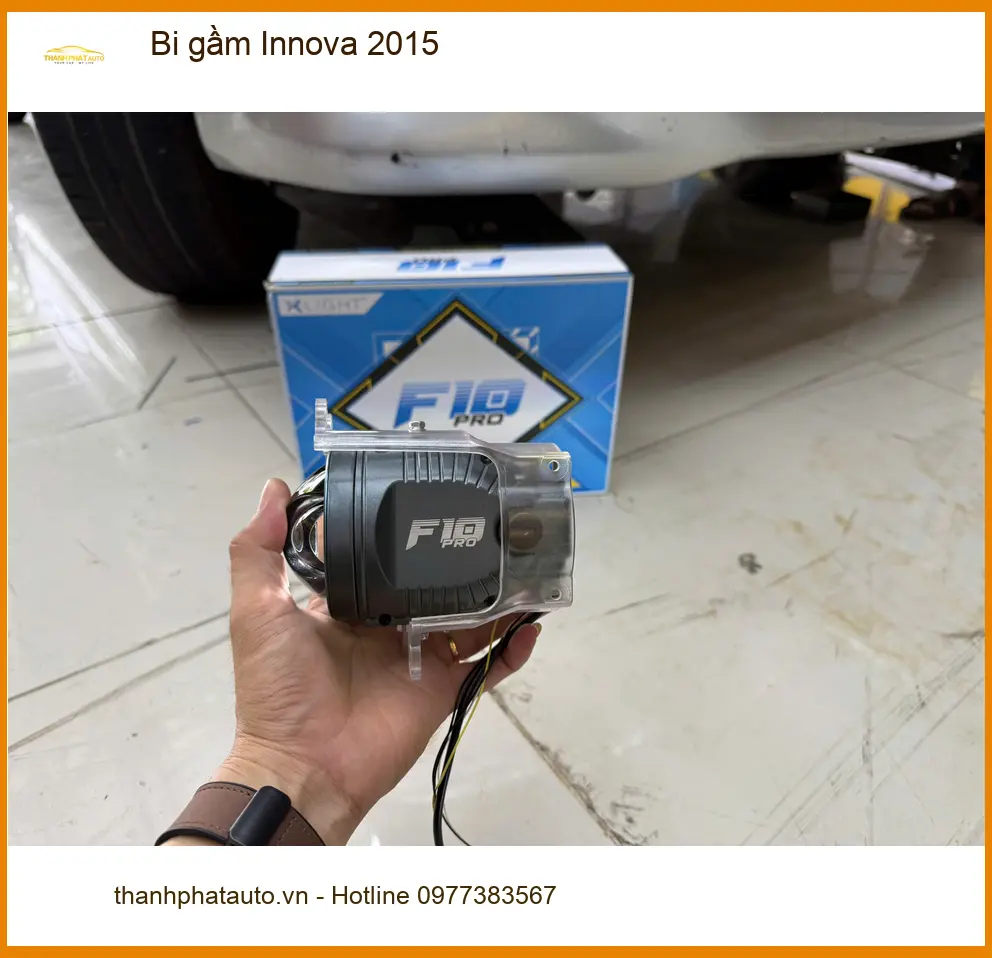 Chị Thanh độ bi gầm Innova 2015 vì đèn xe yếu khó đi đêm tại Quận Phú Nhuận ảnh thực tế 3