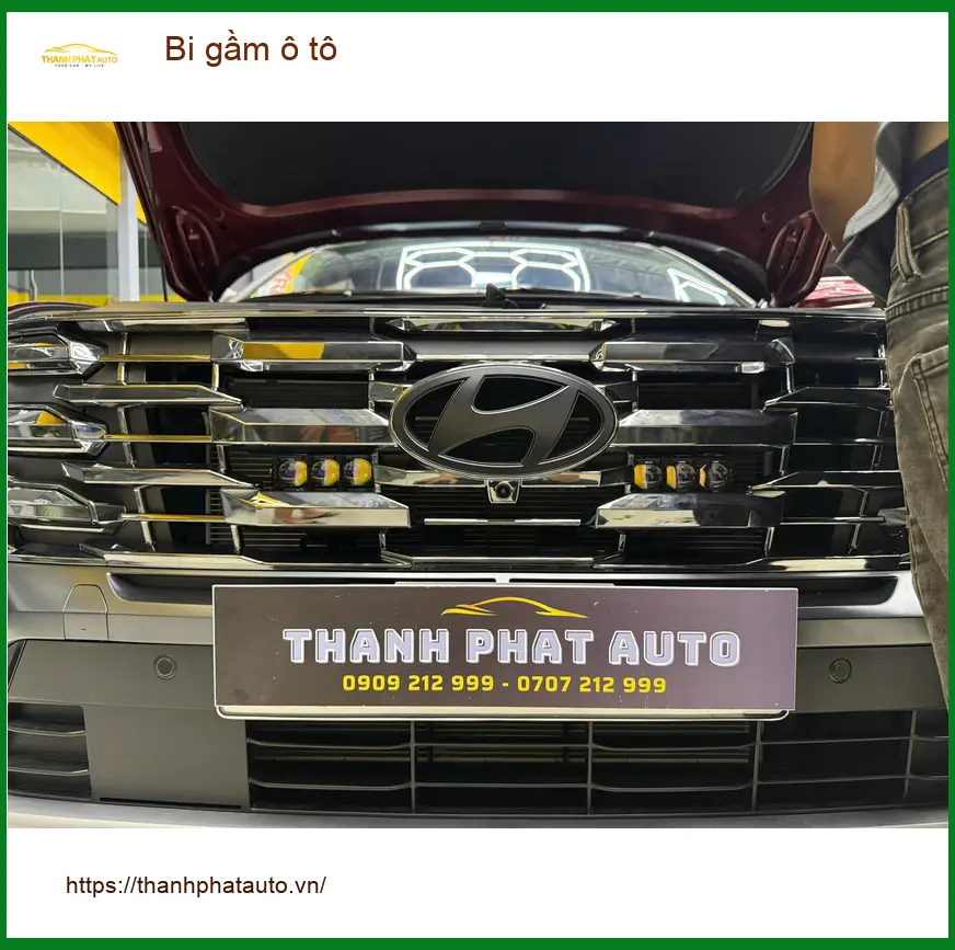Anh Khang độ bi gầm ô tô cho Hyundai Creta tại Quận Thủ Đức vì đèn zin yếu ảnh thực tế 4