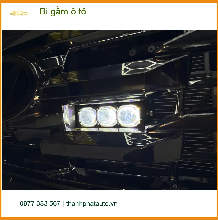 Anh Khang độ bi gầm ô tô cho Hyundai Creta tại Quận Thủ Đức vì đèn zin yếu ảnh thực tế 5