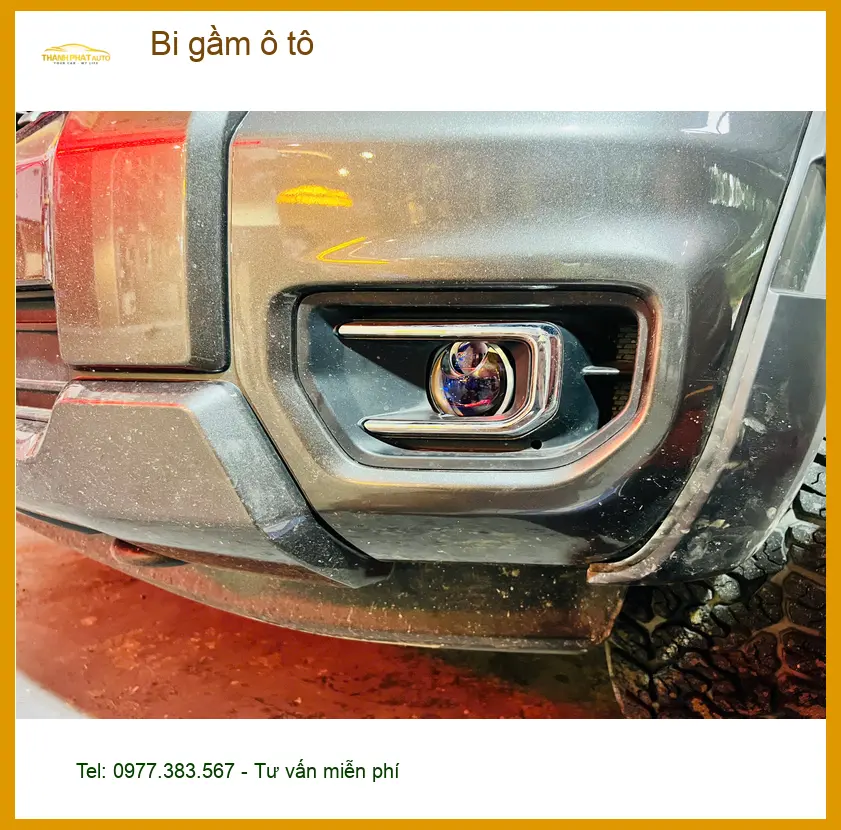 Anh Phong độ bi gầm ô tô Toyota Vios tại Hóc Môn cho tầm nhìn rõ hơn ảnh thực tế 3
