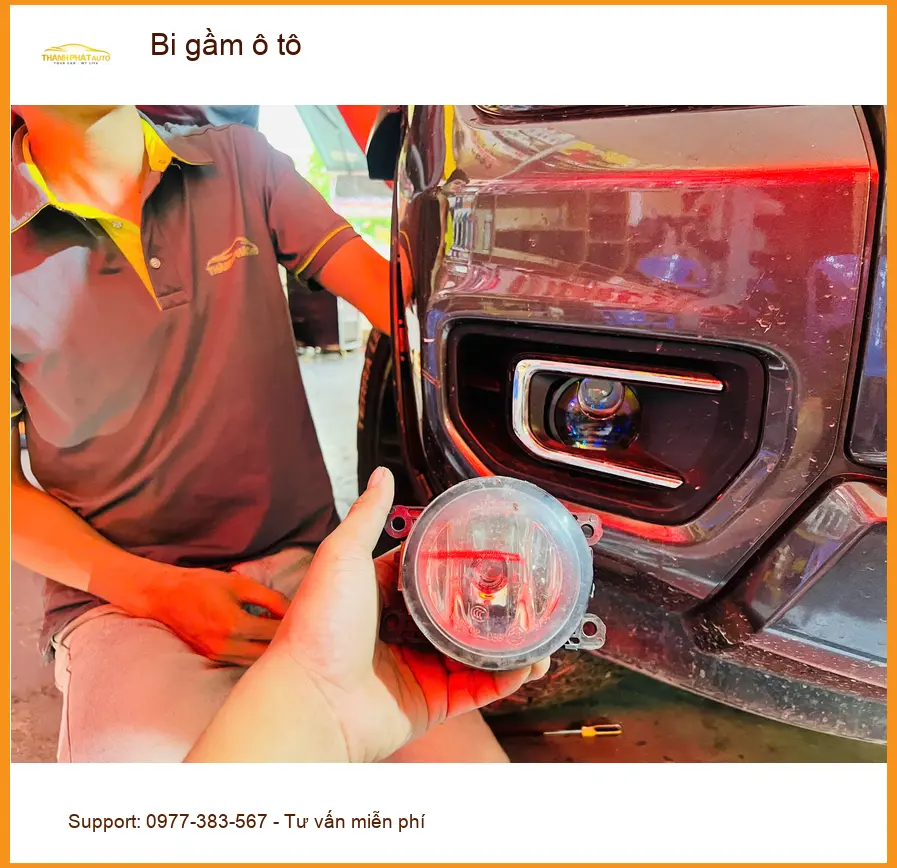 Anh Phong độ bi gầm ô tô Toyota Vios tại Hóc Môn cho tầm nhìn rõ hơn ảnh thực tế 4