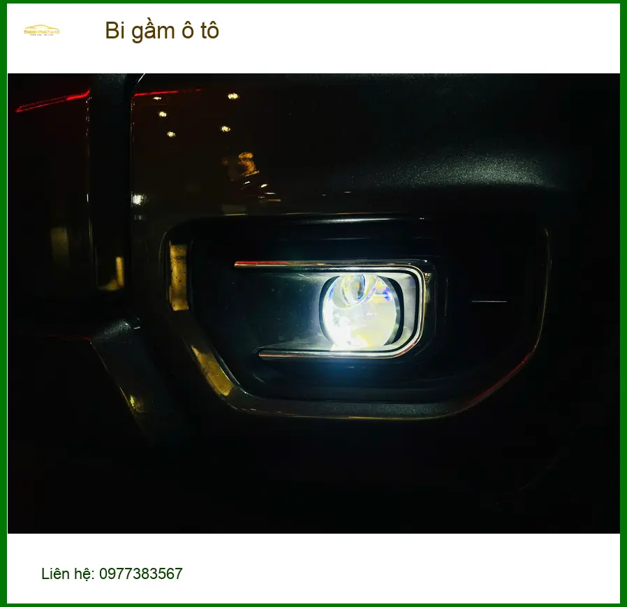 Anh Phong độ bi gầm ô tô cho Honda CRV tại Quận 4 vì ánh sáng yếu ảnh thực tế 3