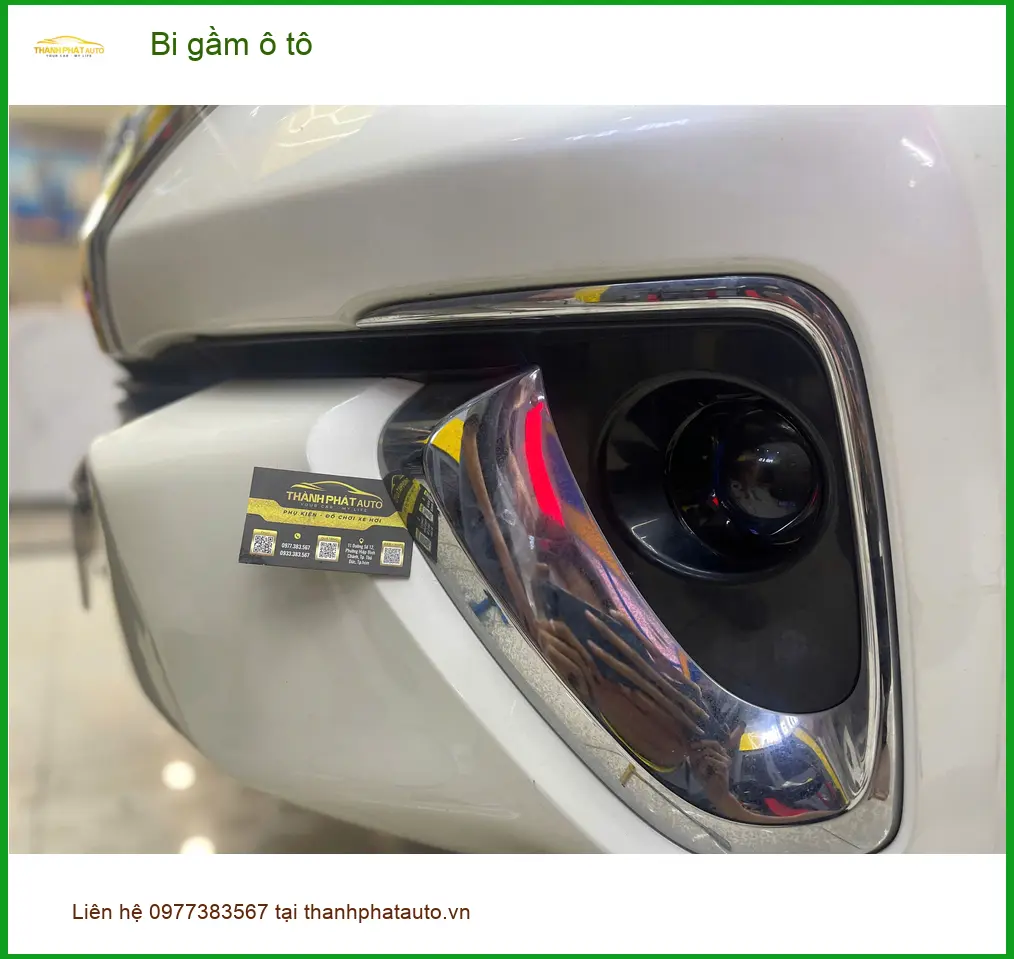 Anh Khải độ bi gầm ô tô cho Mazda CX-5 tại Quận 12 vì đèn zin kém sáng ảnh thực tế 2