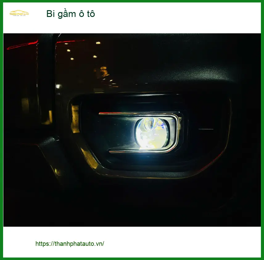 Chị Thuỷ nâng cấp bi gầm ô tô Hyundai Accent Quận 2 tăng sáng vượt trội ảnh thực tế 4