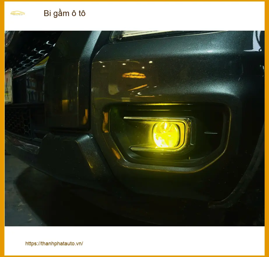 Chị Thanh độ bi gầm ô tô Honda Civic tại Quận 9 vì đèn zin yếu. ảnh thực tế 4