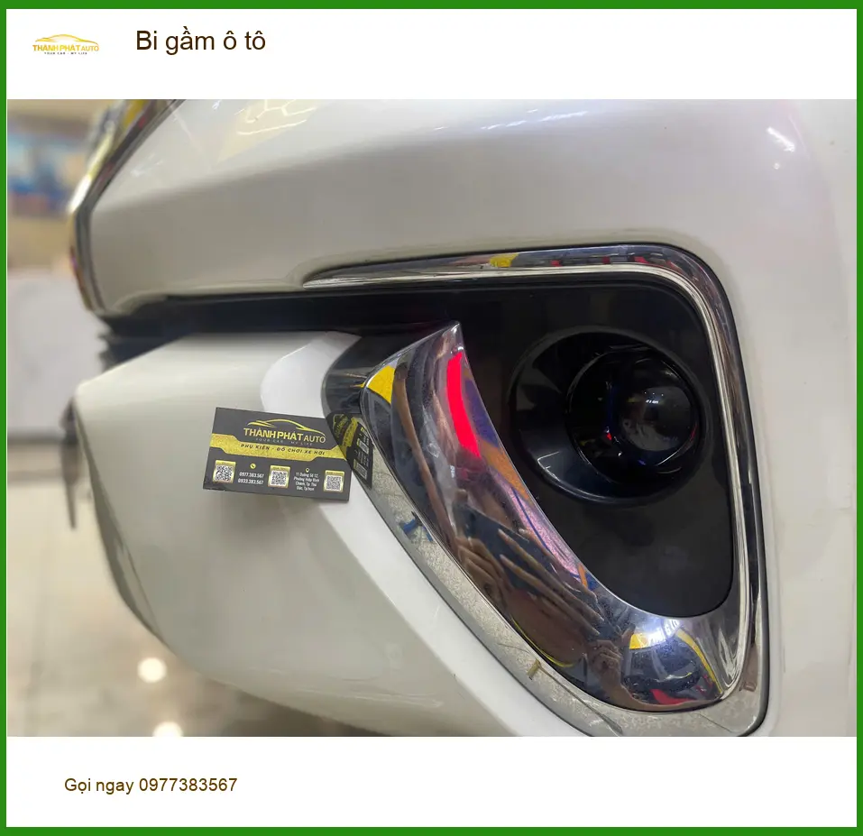 Anh Quang độ bi gầm ô tô Hyundai Accent tại Quận Huyện Củ Chi để tăng sáng đêm