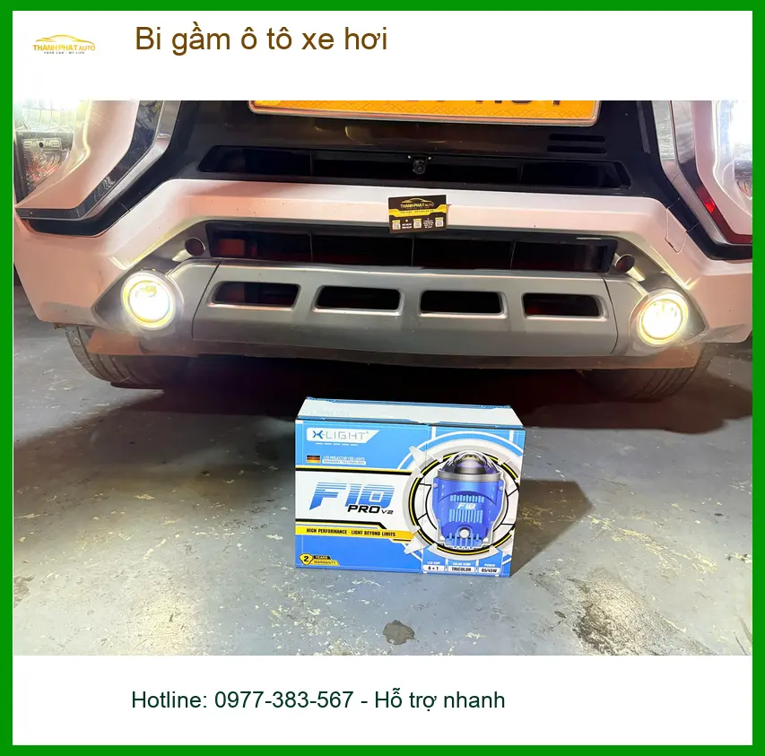 Chú Lộc độ bi gầm ô tô Honda CR-V vì đèn zin yếu khi đi đêm đường trường tại Quận 2 ảnh thực tế 3