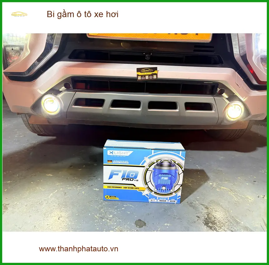 Chú Hoàng Nam lắp bi gầm Hyundai Accent tại Cần Giờ do đèn zin yếu ảnh thực tế 4