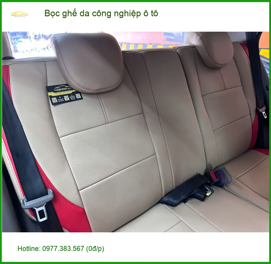 Anh Minh bọc ghế da công nghiệp ô tô Accent tại Quận 11 để nội thất mới ảnh thực tế 4