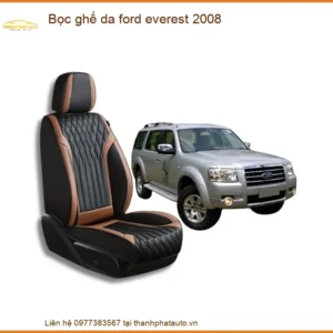 Bọc Ghế Da Ford Everest 2008 - Địa Chỉ Lắp Đặt Chính Hãng TPHCM