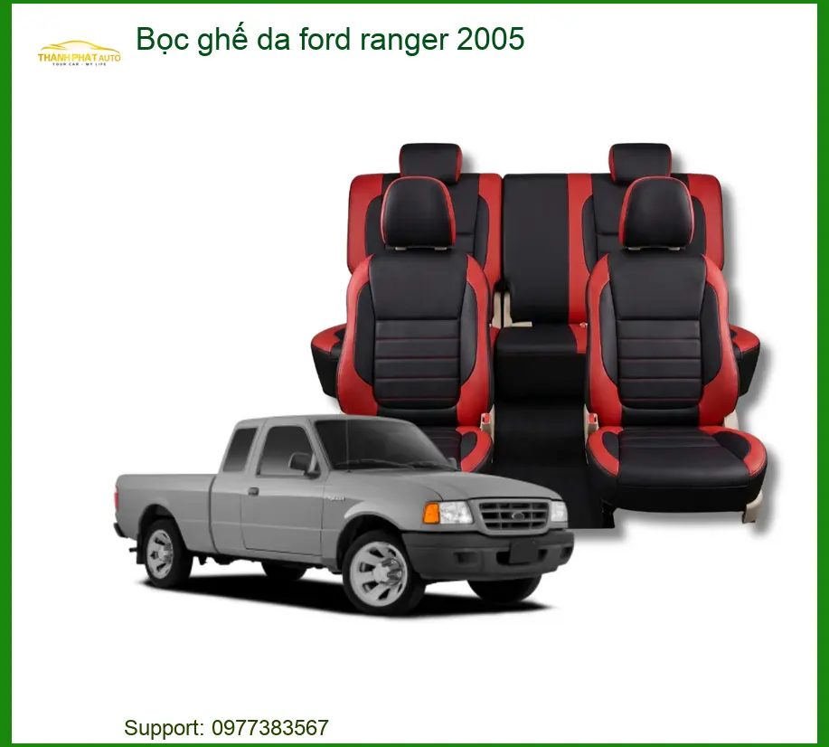 Bọc Ghế Da Ford Ranger 2005 - Trung Tâm Lắp Đặt Chính Hãng Giá Tốt TPHCM